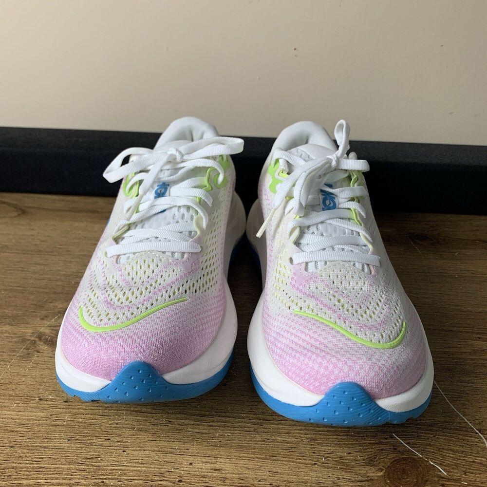 Hoka One One Rincon 4 - White/Pink - Womens 7.5B Athletic Running New - Picture 3 of 9